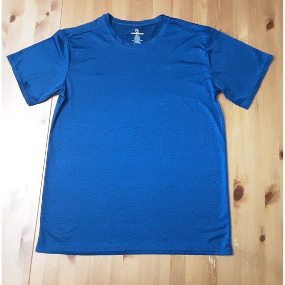 Real Essentials 5 Pack Men’s Active Quick Dry Mesh Crew Neck T Shirts - Picture 6 of 7